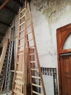 Vintage decoratieve  oogst ladder 355 hoog, geloogd, 2 delen, Ophalen