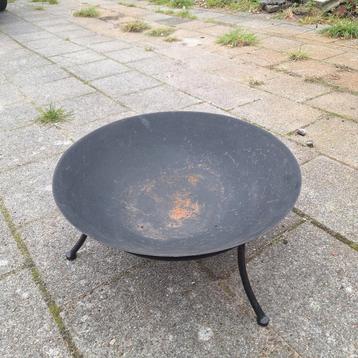 Vuurschaal / Vuurkorf met Afneembare Standaard (Zwart) beschikbaar voor biedingen