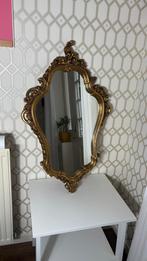Gouden Spiegel met Barok Stijl, Antiek en Kunst, Antiek | Spiegels, Ophalen, Overige vormen, 50 tot 100 cm, 100 tot 150 cm