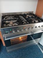 BORETTI GASFORNUIS 90 BREED IN ZEER NETTE STAAT, Ophalen, 60 cm of meer, Zo goed als nieuw, Gas