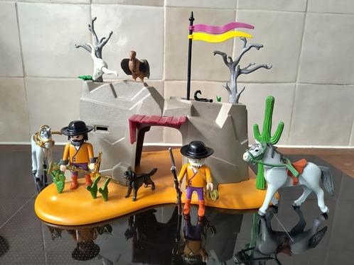 Playmobil Western W-526 Outpost in Zuiden, Kinderen en Baby's, Speelgoed | Playmobil, Zo goed als nieuw, Complete set, Ophalen of Verzenden