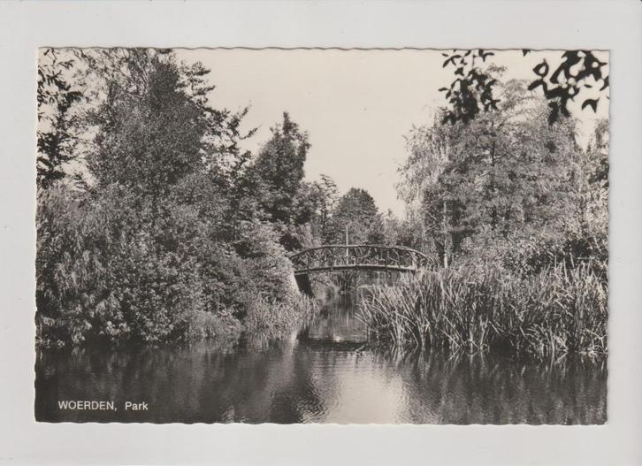 Woerden - Park * 250826-37, Verzamelen, Ansichtkaarten | Nederland, Gelopen, Utrecht, 1960 tot 1980, Ophalen of Verzenden