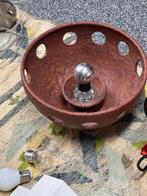 Vintage Bruin Keramieken wandlamp Design, Ophalen of Verzenden, Gebruikt, Overige materialen, Minder dan 50 cm