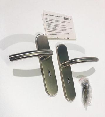 IMPRESSO BARI SL56 mm DEURBESLAG RVS 8 STUKS beschikbaar voor biedingen