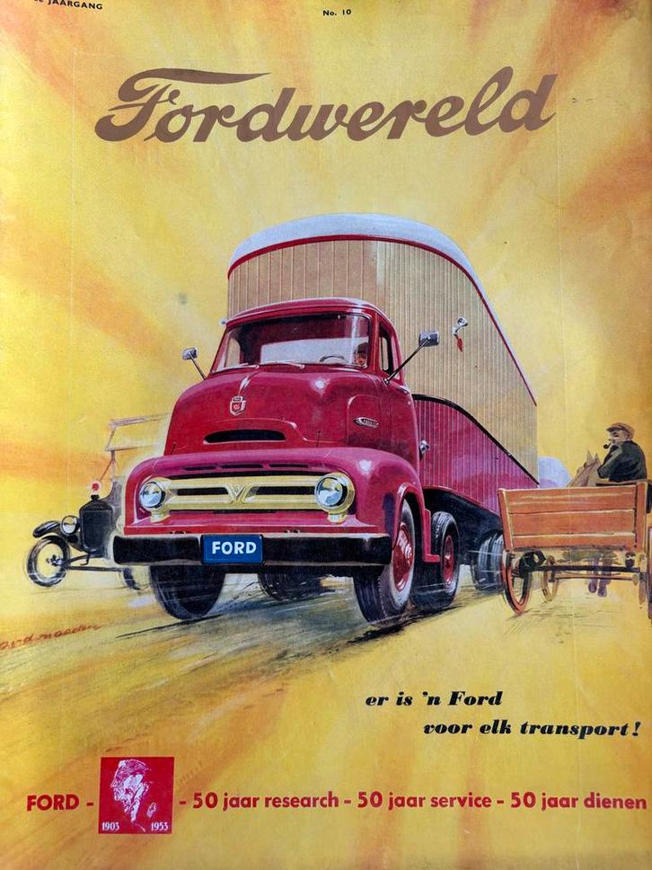 Te koop verzameling èn/of losse nummers van “Ford wereld” !, Boeken, Auto's | Folders en Tijdschriften, Gelezen, Ford, Ophalen of Verzenden