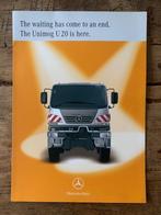 Introductiefolder Mercedes-Benz Unimog U 20 2006 nieuw, Nieuw, Ophalen of Verzenden, Mercedes-Benz, Mercedes