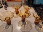 5 VINTAGE CHAMPAGNE GLAZEN, Ophalen of Verzenden