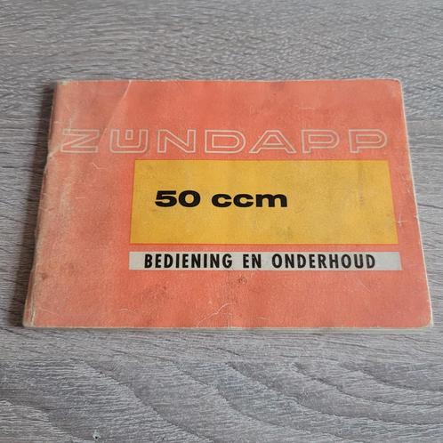 Zundapp Instructieboekje NL type 517 Model 1968 Klotenstoter, Fietsen en Brommers, Handleidingen en Instructieboekjes, Gebruikt