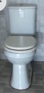 Wc met nieuwe wcbril, Doe-het-zelf en Verbouw, Sanitair, Ophalen, Zo goed als nieuw, Toilet
