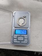 Zilveren rijksdaalder als hanger., Verzenden, Zo goed als nieuw, Zilver, Zilver