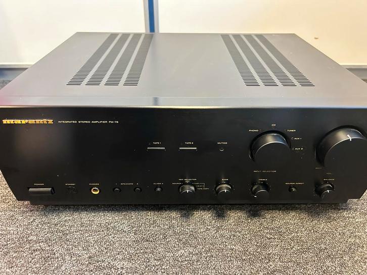 Marantz PM-78 Stereo Versterker - Topklasse!, Audio, Tv en Foto, Versterkers en Receivers, Gebruikt, Stereo, Marantz, Ophalen