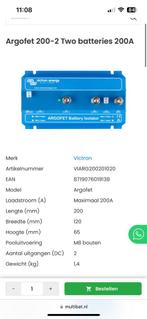 Victron argofet Battery isolator 200-2, Auto-onderdelen, Accu's en Toebehoren, Ophalen of Verzenden