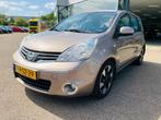 Nissan Note 1.4 Connect Edition, Airco, Half leer, Nieuw APK, Voorwielaandrijving, Euro 5, Gebruikt, Zwart
