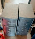 Twee metalen ladekasten, zware kwaliteit., Doe-het-zelf en Verbouw, Ophalen, Gebruikt