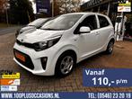 Kia Picanto 1.0 CVVT EconomyPlusLine |Nw APK|Grote beurt|90., Voorwielaandrijving, Stof, Gebruikt, Wit
