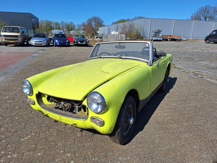 MG Midget (bj 1973), Auto's, MG, Bedrijf, Te koop, Midget, Open dak, Benzine, Cabriolet, Handgeschakeld, Overige kleuren, Gebruikt