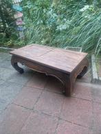 Opiumtafel rechthoek met klep 50x100x40, Huis en Inrichting, Ophalen, Gebruikt, Rechthoekig, Minder dan 50 cm