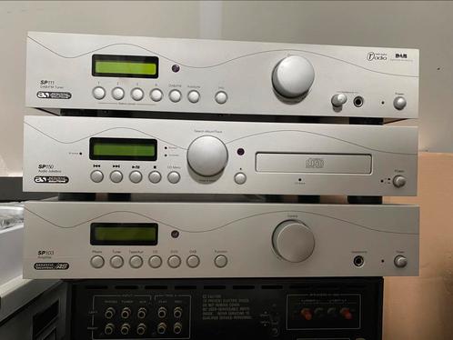 ACOUSTIC SOLUTIONS met versterker, cd jukebox en dab tuner, Audio, Tv en Foto, Stereo-sets, Zo goed als nieuw, Overige merken
