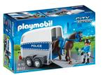 Playmobil bereden politie met trailer 6922 en Segway 6877, Kinderen en Baby's, Speelgoed | Playmobil, Gebruikt, Ophalen of Verzenden