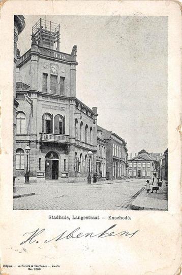 JD497 Enschede Stadhuis Langestraat 1903