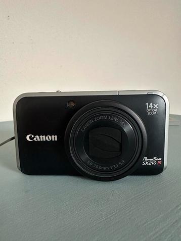 Canon PowerShot SX210 IS - Uitstekende Staat! beschikbaar voor biedingen