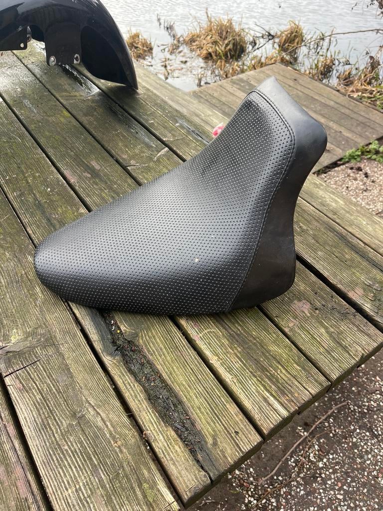 Harley La Pera Bare Bones Zadel - Evo, Ophalen of Verzenden, Gebruikt