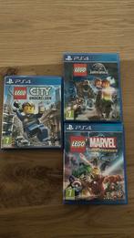 Ps4 spellen Lego indercover, lego marvel,lego Jurrasic world, Avontuur en Actie, 2 spelers, Ophalen of Verzenden, Zo goed als nieuw