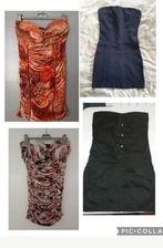 4 x STRAPLESS JURK M & L, Kleding | Dames, Maat 38/40 (M), Blauw, Nieuw, Ophalen of Verzenden