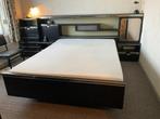 Zwart vintage slaapkamer meubels, Huis en Inrichting, Slaapkamer | Complete slaapkamers, Ophalen, Gebruikt, Tweepersoons