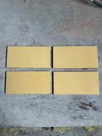 Orginele jaren ‘30 tegeltjes - napels geel, Doe-het-zelf en Verbouw, Ophalen, Minder dan 20 cm, Zo goed als nieuw, Minder dan 5 m²