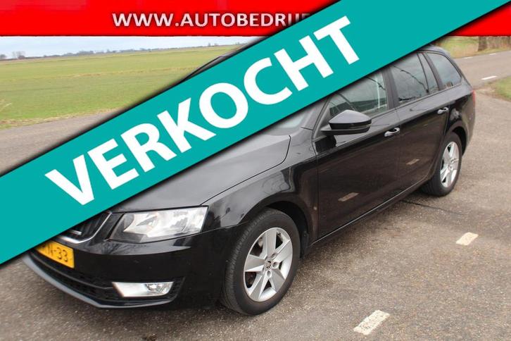 Skoda Octavia Combi 1.6 TDI Greenline Businessline, Auto's, Skoda, Bedrijf, Te koop, Octavia, ABS, Airbags, Airconditioning, Bluetooth