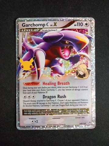 Pokemon Garchomp Lv X Celebrations Classic Collection NM beschikbaar voor biedingen