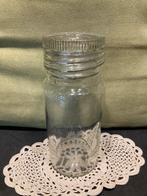 Vintage glazen pot met schroefdeksel, Antiek en Kunst, Antiek | Glas en Kristal, Ophalen of Verzenden