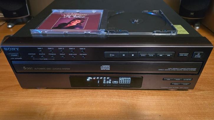 Vintage Sony CDP-C422M Compact Disc Wisselaar (1992), Audio, Tv en Foto, Cd-spelers, Zo goed als nieuw, Sony, Wisselaar, Ophalen of Verzenden