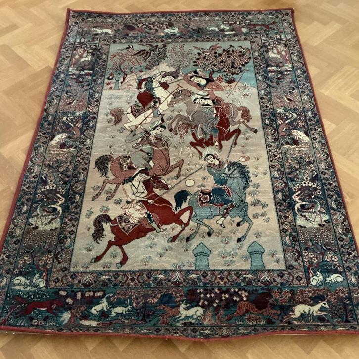 Vloerkleed Louis de Poortere - Muskabad-137cm x195cm., Huis en Inrichting, Stoffering | Tapijten en Kleden, Gebruikt, 150 tot 200 cm