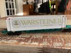 Rivarossi ho containerdraagwagen “Warsteiner”, Hobby en Vrije tijd, Modeltreinen | H0, Overige merken, Gelijkstroom, Wagon, Ophalen of Verzenden