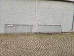 2x Poort gegalvaniseerd  hekwerk, poorten,, Ophalen, Gebruikt, 100 tot 150 cm, IJzer