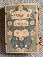 Art Nouveau herbarium 1910-1920 geheel gevuld planten bloem, Ophalen of Verzenden