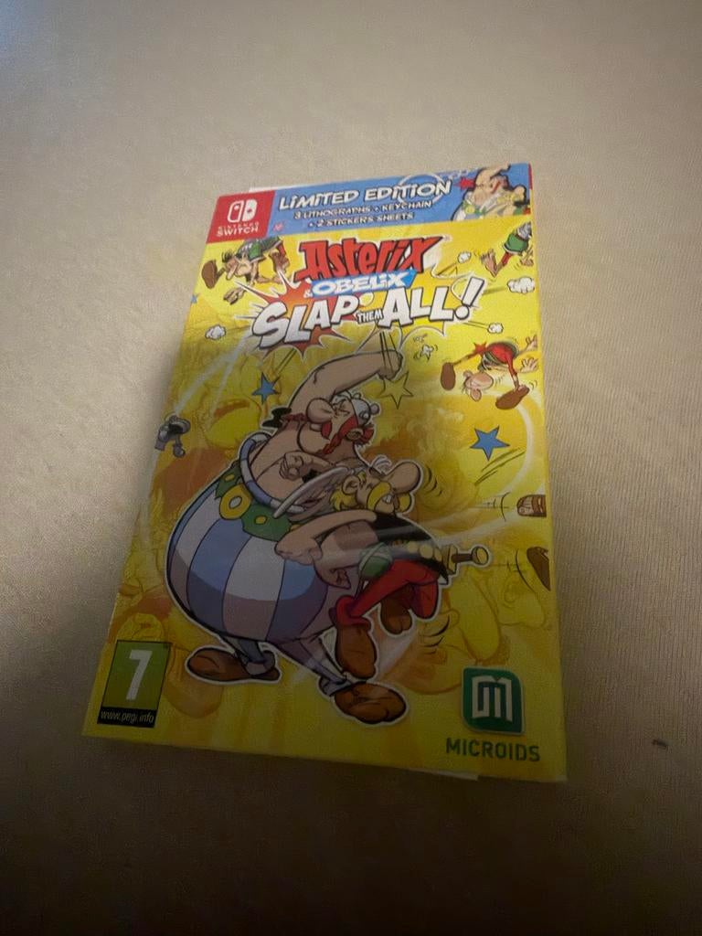 Asterix & Obelix Slap them All! - Limited Edition Switch, Spelcomputers en Games, Games | Nintendo Switch, Nieuw, Avontuur en Actie