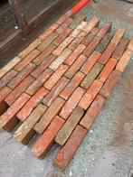 Oude rode bak metselstenen rood bruin gemeleerd 75M2 19 x 5, Verzenden, Zo goed als nieuw, Bakstenen