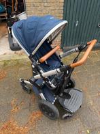 Joolz Day compleet - Donkerblauw, Kinderen en Baby's, Kinderwagens en Combinaties, Gebruikt, Combiwagen, Met reiswieg, Ophalen