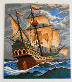 Ministeck: Schip en Hond - Complete set, Ophalen, Gebruikt, (Grond)plaat