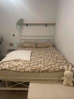 Supermooi bed 140x200 ** ZGAN!!**, Huis en Inrichting, Ophalen, Wit, Tweepersoons, 140 cm