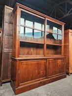 Prachtige schoolkast / buffetkast / vitrinekast/ winkelkast, Antiek en Kunst, Ophalen