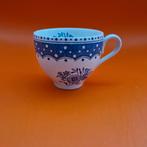 Kopje Burleigh England polkadot & Rose theekopje, Antiek en Kunst, Ophalen of Verzenden