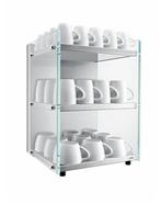 JURA glazen Profi kopjes verwarmer koppenwarmer, Ophalen of Verzenden, Zo goed als nieuw