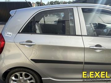 Deur rechts achter Kia Picanto (TA) 2011-17 Kleur: 3D beschikbaar voor biedingen