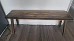 Houten bankje, Ophalen, Gebruikt, 100 tot 150 cm, 25 tot 50 cm