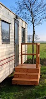 Chalet tinyhouse veranda opstap bordes, Ophalen of Verzenden, Nieuw