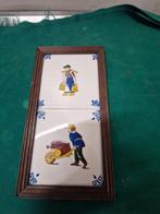 tegel melkmeisje en de kruier, Ophalen of Verzenden, 'T Olde Gre-j, Info@toldegrej.nl, Endepoelstraat 20f Didam